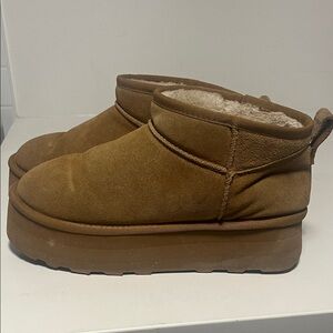 Tan Suede Ankle Boots